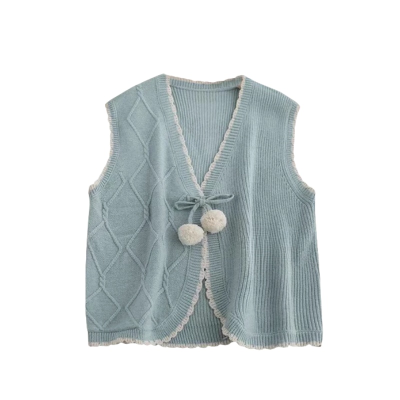 Fur Ball Lace-Up Tank