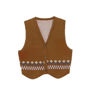 Retro Flower Pattern Tank